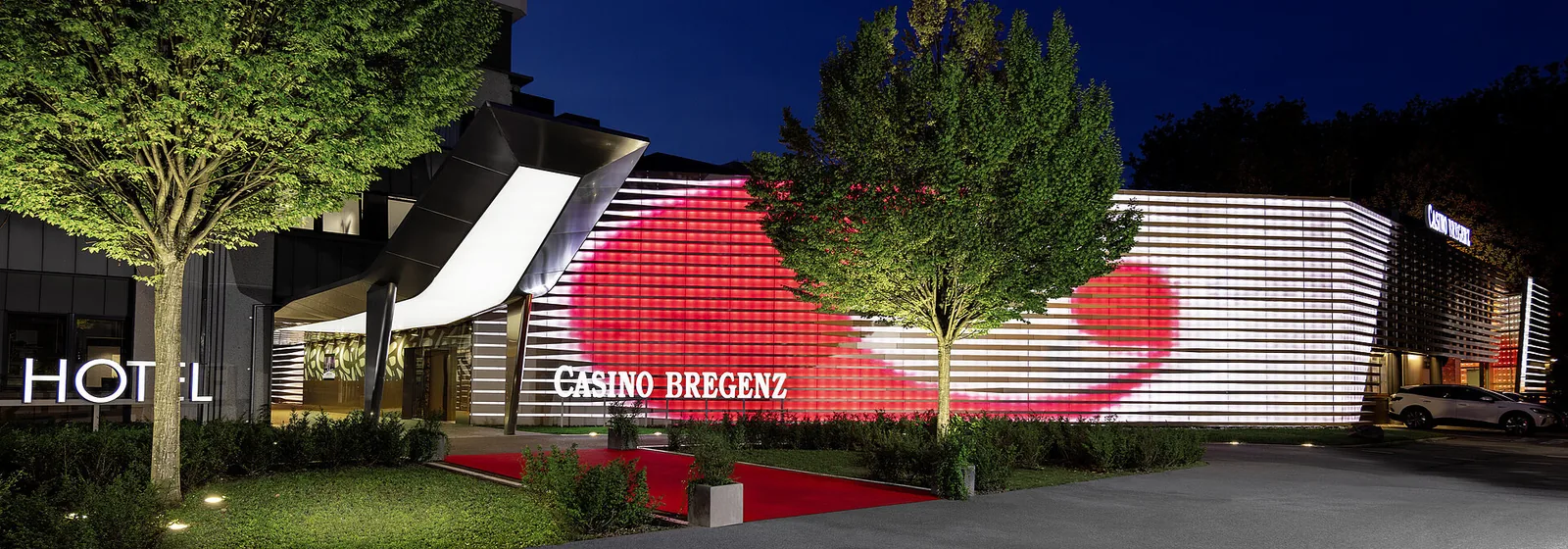 Außenansicht Casino Bregenz in Bregenz